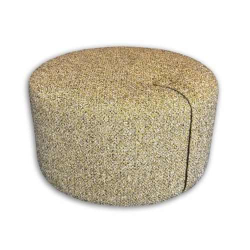 We Do Wood Designbite Pouf Medium 33x58 cm - Polyester/Mustard