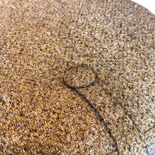 We Do Wood Designbite Pouf Medium 33x58 cm - Polyester/Mustard