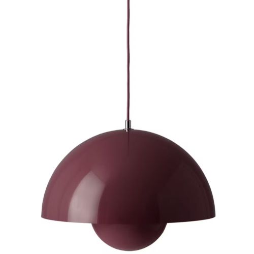 &Tradition Flowerpot VP7 Pendel Ø: 37 cm - Dark Plum