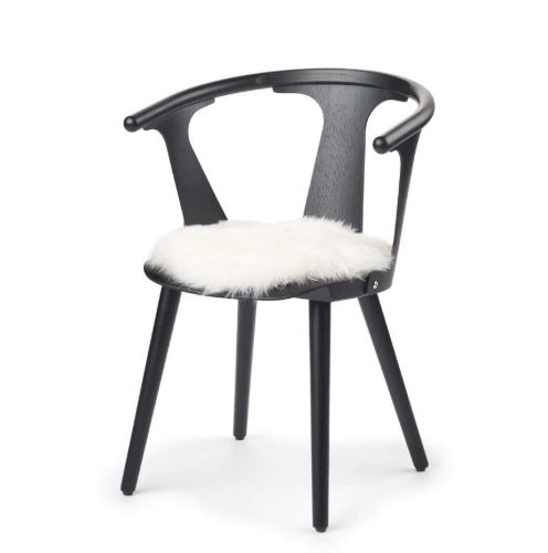 Natures Collection New Zealand Sheepskin Seat Cover Long Wool Round Ø: 38 cm - Ivory OUTLET