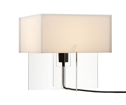 Fritz Hansen Cross-Plex T300 Tischleuchte H: 30 cm - Klar/Opal OUTLET