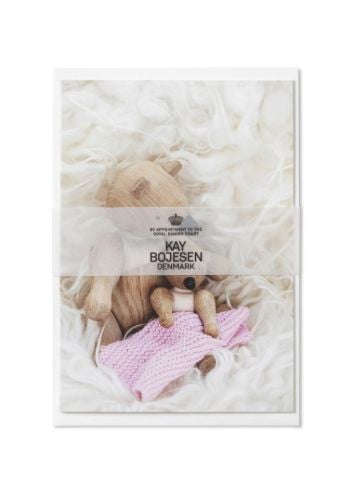 Kay Bojesen Karte A6 Taufe 1 Stk. 10,5 x 15 cm – Rosa OUTLET