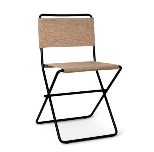 Ferm Living Desert Dining Chair 46x79 cm - Black/Sand OUTLET
