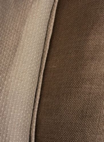 Louise Roe Schweres Kissen 60x60 cm - Dunkelbeige OUTLET