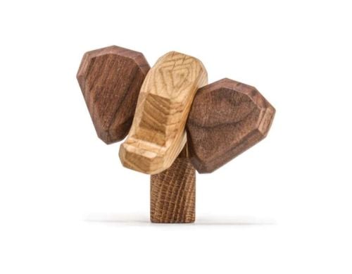 FableWood Kleiner Elefant 8x11 cm - Eiche OUTLET