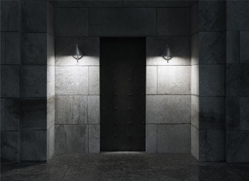 FLOS Captain Flint Wall Außenwandleuchte Ø: 20,8 cm - Messing OUTLET