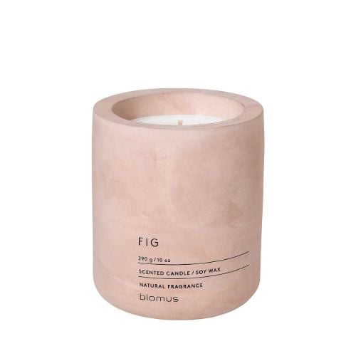 Blomus Fraga Scented Candle L Ø: 9 cm - Fig/Rose Dust OUTLET