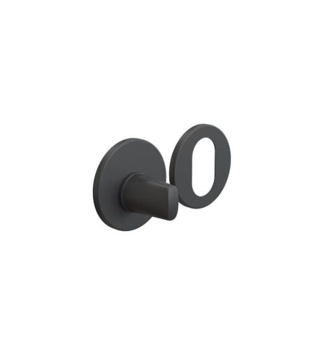 FROST Architectural Hardware HB203 Cylinder Vrider Sæt - Mat Sort OUTLET