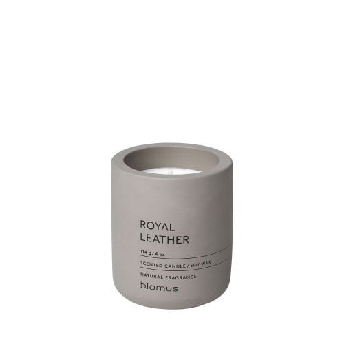 Blomus Fraga Scented Candle S Ø: 6,5 cm - Royal Leather/Satellite OUTLET