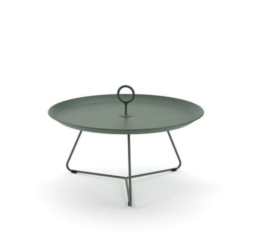 HOUE EYELET Tray Table Ø: 70 cm - Pine Green OUTLET