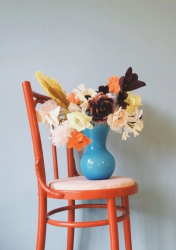 Studio About Paper Flower Large – Eismohn/Ochra OUTLET