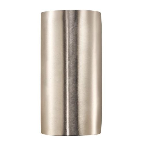 Nordlux Canto Maxi 2 Gartenleuchte Wand H: 17 cm - Edelstahl
