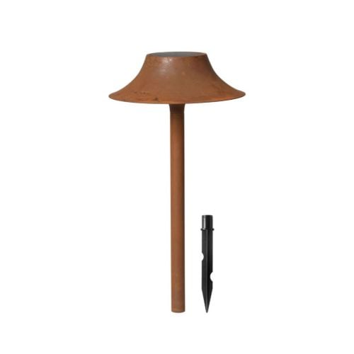 Ferm Living Cortivo Udendørs Solcellelampe - Jern/Rust