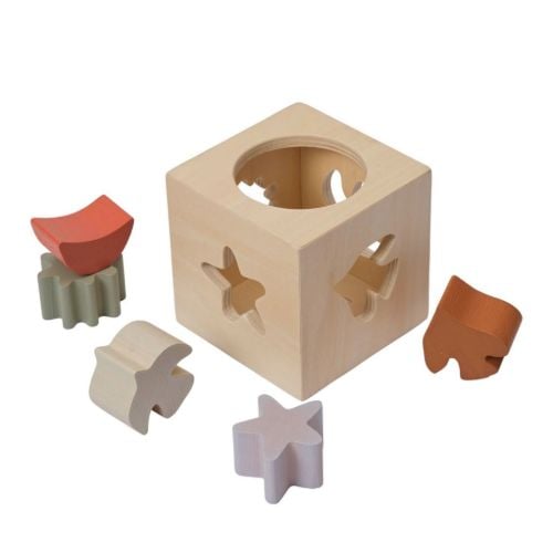 Ferm Living Skye Puzzle Box - Buche/Mehrfarbig