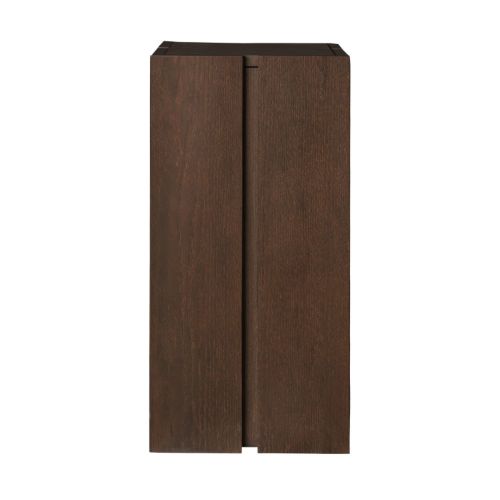 Ferm Living Parcel Pedestal H: 60 cm - Dark Stained Oak
