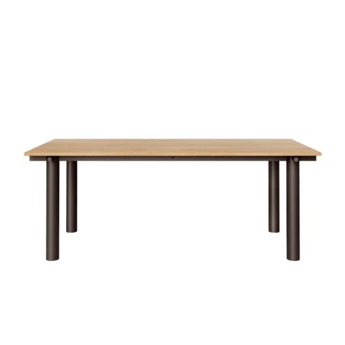 Ferm Living Atura Spisebord 200x90 cm -Dark Chocolate/Natural Oak
