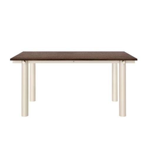 Ferm Living Atura Spisebord 160x90 cm - Light Cashmere/Dark Stained Oak