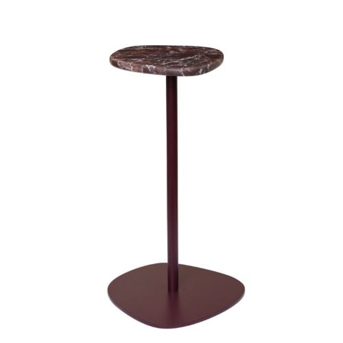 Ferm Living Plyo Akzenttisch - Dunkle Traube