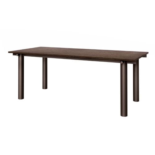Ferm Living Atura Esstisch 200x90 cm -Dark Chocolate/Dark Stained Oak