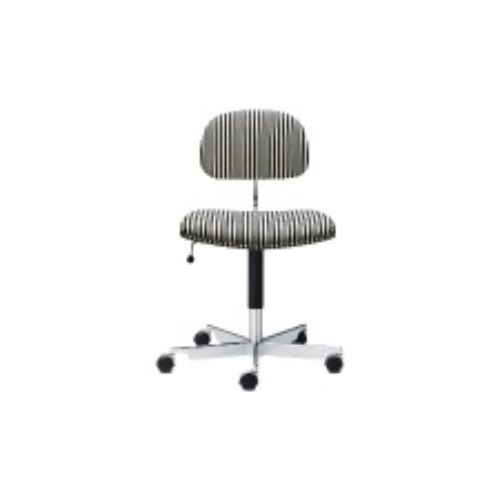 Farstrup Plus 5910 Lænestol M/Fodskamme SH: 47 cm. - Eg/Capture 5201 DarkBlue/Grey