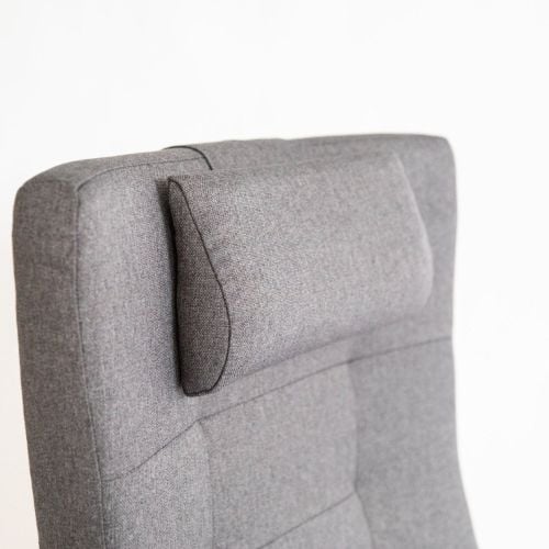 Farstrup 5040 Multiplus Sessel SH: 47 cm. - Buche/Medley Dunkelgrau