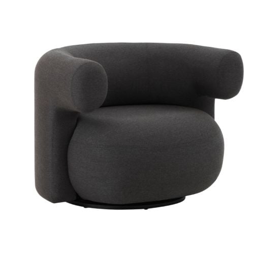 Normann Copenhagen Outdoor Burra Loungesessel m. Rückdrehfunktion - Natté