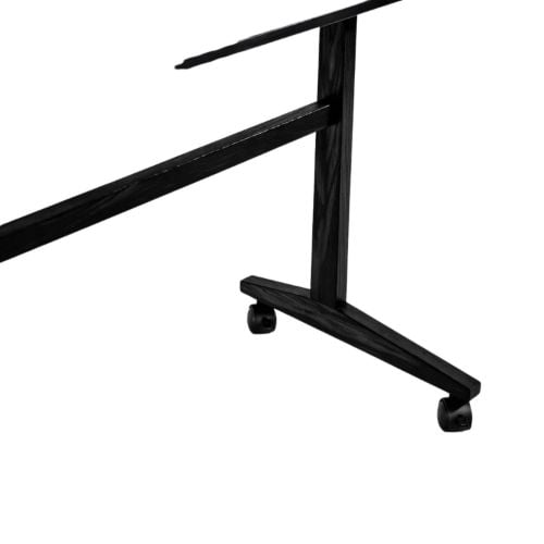 Kristian Juul SIKA TV-Ständer mit Rollen - Massives Eichenholz/Schwarz LIMITED EDITION