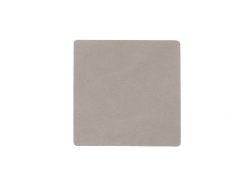 LindDNA Glasmatte Square Double 10x10 cm - Nupo Hellblau/Nupo Hellgrau OUTLET