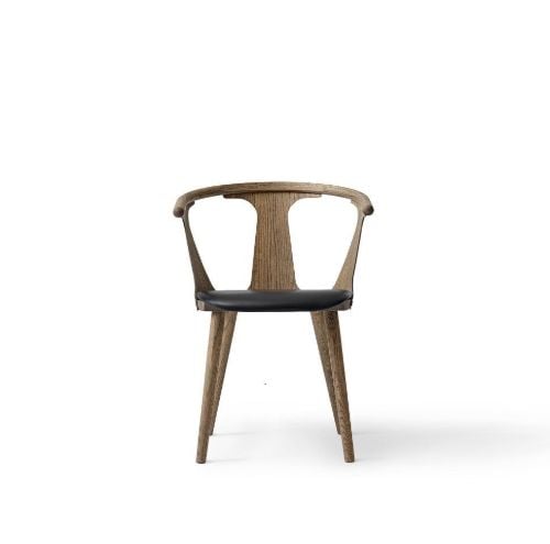 &Tradition SK2 In Between Chair - Smoked Oiled Oak/Black Noble Leather