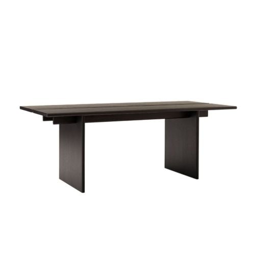 &Tradition Ita Dining Table OS1 L: 200 cm - Dark Stained Oak
