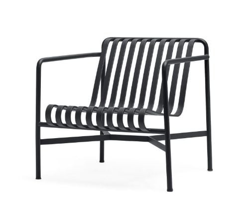 HAY Palissade Lounge Chair Low  -  Anthracite F