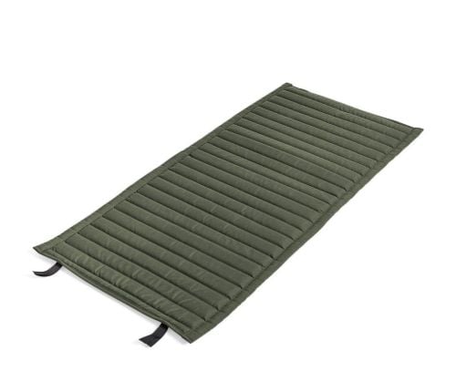 HAY Palissade Lounge Chair Low Quilted Cushion 49,5x117 cm - Olive 