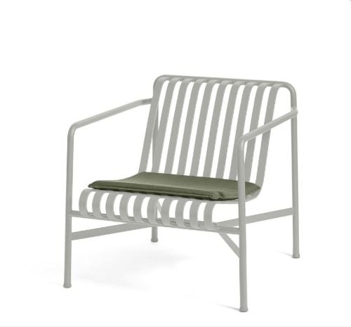 HAY Palissade Lounge Chair High & Low Seat Cushion 52,5x48 cm - Olive