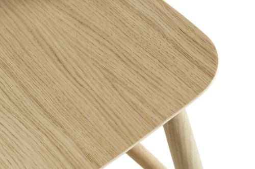 HAY Børge Mogensen J42 Stuhl SH: 44,5 cm – Lackierte Eiche