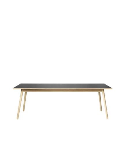 FDB Furniture Esstisch Poul M. Volther C35C 95x220 cm - Eiche/Schwarz