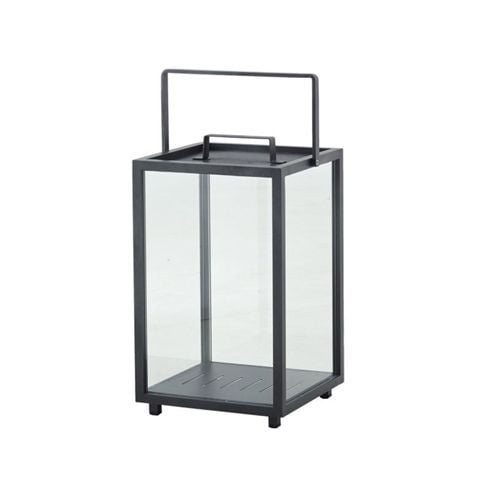 Cane-line Outdoor Lighthouse Lanterne Stor H: 54 cm - Lava Grey