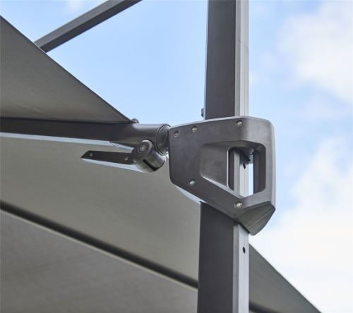 Cane-line Outdoor Hyde Luxe Tilt Sonnenschirm 300x300 cm - Anthrazit