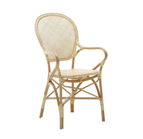 Sika-Design Rossini Stol m. Armlæn  - Natur