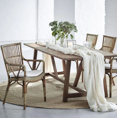 Sika-Design Piano Esszimmerstuhl SH: 45 cm - Antikbraun 