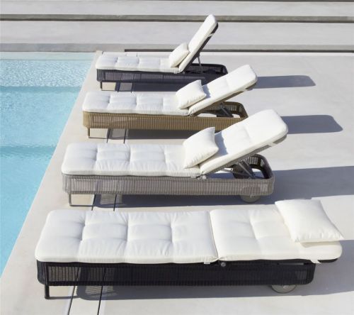 Cane-line Outdoor Presley Sonnenliege 62x202 cm - Natur