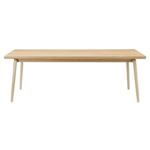 FDB Møbler C65 Åstrup Spisebord m. udtræk 100x220 cm - Eg 