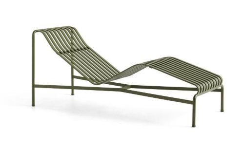 HAY Palissade Chaise Lounge L: 164,5 cm - Olive