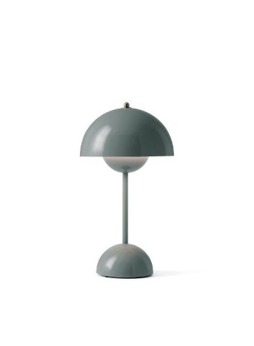 &Tradition Flowerpot VP9 Tischlampe H: 29,5 cm - Stone Blue