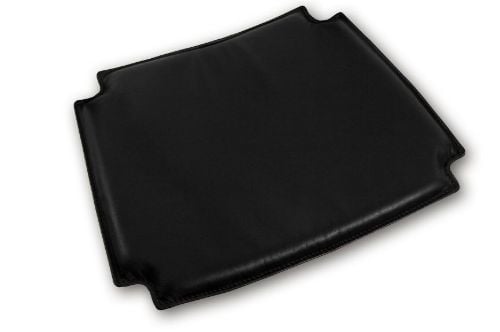 Bent Hansen Hynde til CH24 Y-stolen 30 mm - Basic Black Leather