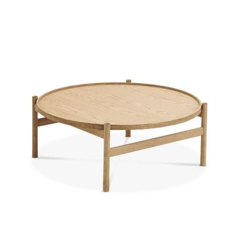 Brdr. Krüger HB Couchtisch Ø: 100 cm – Eiche geölt