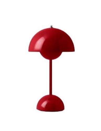 &Tradition Flowerpot VP9 Bordlampe H: 29,5 cm - Vermilion Red