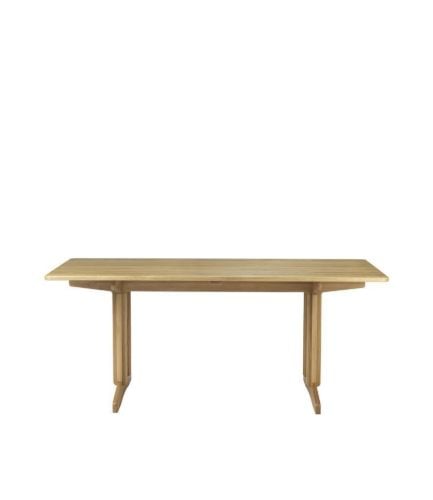 FDB Furniture Shaker-Tisch Børge Mogensen C64 90x180 cm – Massive Eiche/Natur