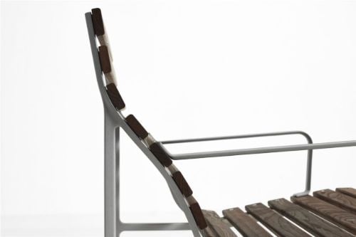 HAY Traverse Loungesessel B: 63 cm - Massive Esche geölt