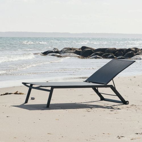 Mandalay Elba Liege L: 192 cm - Anthrazit