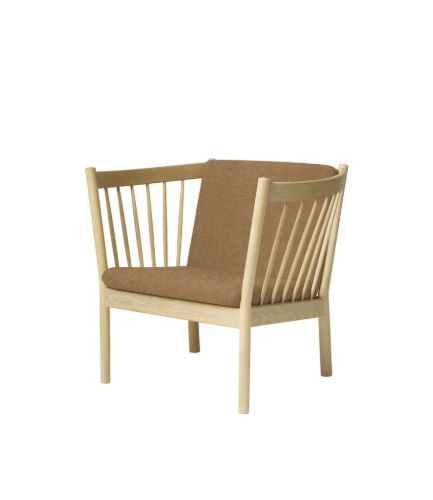 FDB Furniture Erik Ole Jørgensen J146 Sessel H: 79,5 cm – Eiche/Braun